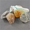 Image 2 : Lot of Raw Amazonite, Labradorite & Strawberry Quartz