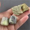 Image 2 : Lot of Raw Unakite & Polished Infinite 