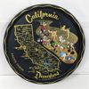 Image 1 : Vintage Disneyland California Travel Map Tin Plate