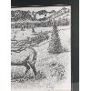 Image 3 : Artist Dan Brewer (Buffler) "Bugle of the Bull" 34.5" x 28.5" Print 