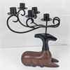 Image 1 : Holiday Reindeer Candle Holder