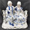 Image 1 : Porcelain Rococo Fashion Style Statue