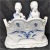 Image 3 : Porcelain Rococo Fashion Style Statue