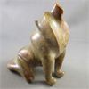 Image 2 : Wolf Soapstone Carving Signed by Artist Joe Spence 2007