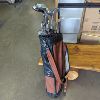 Image 1 : Set of Golf Clubs with Copper Golf Bag