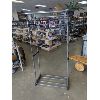 Image 2 : Large Metal Coat / Clothing Rack - Adjustable 4' to 6' high