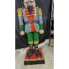 Image 4 : Large Life Size Light Up Nutcracker Soldier 67" Tall