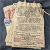 Image 2 : Lot of 5 Vintage Covered Bridge Potato Chip Burlap Bags