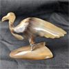 Image 1 : Vintage Carved Horn Bird Statue 