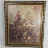 Image 1 : Vintage Fox Hunting Print In Wood Frame