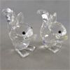 Image 2 : Set of 2 Swarovski Crystal Squirrels - Made in Austria 