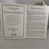 Image 4 : "Platinum Majesty" Porcelain Unicorn Sculpture by the Princeton Gallery with COA