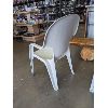 Image 5 : Set of 4 Plastic Patio Chairs and 1 Child's Chair - Very Good Condition