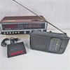 Image 1 : Set of 3 Vintage Clock Radio's and Alarm Clocks