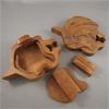 Image 2 : Set of 2 Wood Puzzle Boxes - Om Symbol & Dolphins - Treasure Box