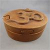Image 4 : Set of 2 Wood Puzzle Boxes - Om Symbol & Dolphins - Treasure Box
