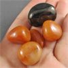 Image 2 : Lot of Polished Orange Aventurine & Jet Specimens