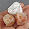 Image 1 : Lot of Polished Sunstone & White Howlite Specimens