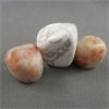 Image 2 : Lot of Polished Sunstone & White Howlite Specimens