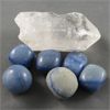 Image 2 : Lot of Polished Blue Quartz & Raw Clear Quartz Specimens