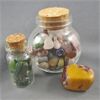 Image 1 : Lot of Mixed Gemstones & Nephrite Jade In Glass Jars & Mookaite Jasper Specimen