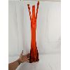 Image 2 : MCM Extra Tall Blown Glass Art Vase 27" Tall - STUNNING!