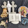 Image 1 : Lot of Mixed Religious Figurines & Crosses 