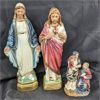 Image 2 : Lot of Mixed Religious Figurines & Framed Pictures 