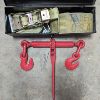 Image 1 : Set of Heavy Ratchet Straps and Ratcheting Load Binder
