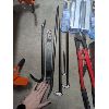 Image 4 : Tool Lot - Bolt Cutters, Prybars Wrenches, Workhorse Adjustable Platform