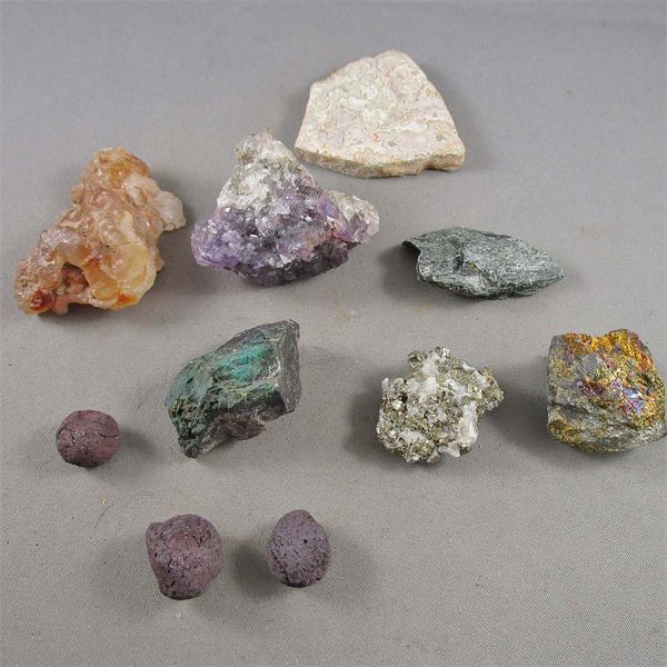 Lot of 10 Various Minerals 