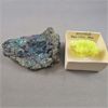 Image 2 : Lot of 4 Various Minerals - Vanadinite, Sulphur, Sphalerite & Peacock Ore