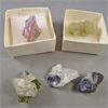 Image 2 : Lot of 12 Various Crystals, Fossils and Minerals