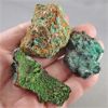 Image 2 : Lot of 3 Raw Malachite Specimens 