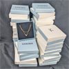 Image 1 : Lot of New Heart Initial Necklaces 