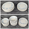 Image 1 : Large Set of Wild Rose Pottery Dinnerware Set