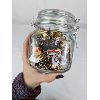 Image 4 : Large Lot of Various Enamel Pins in a Jar