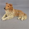 Image 2 : Set of 3 Collie Dog Figurines and Collie Dog Brooch