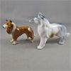 Image 3 : Set of 3 Collie Dog Figurines and Collie Dog Brooch