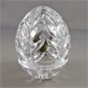 Image 2 : Waterford Crystal - Egg with Robin - Made in Ireland