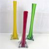 Image 1 : Set of 3 Hand Blown Glass Vases