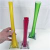 Image 2 : Set of 3 Hand Blown Glass Vases