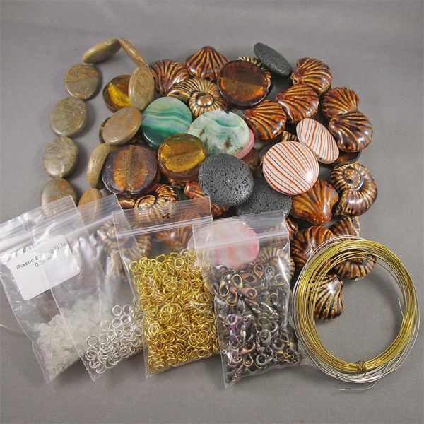 Large Lot of Various Bead and Findings