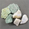 Image 2 : Lot of Raw Blue Lace Agate & Raw Fuchsite Specimens 