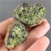 Image 1 : Lot of 2 Raw Peridot Specimens 