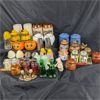 Image 1 : Large Lot of Vintage Mixed Salt & Pepper Shakers