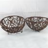 Image 1 : Set of 2 Cast Iron Planters