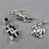 Image 1 : 2 Sterling Silver Pendants and 1 Sterling Silver Brooch