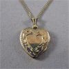 Image 2 : Sterling Silver Vermeil Heart Locket and 16" Sterling Vermeil Chain