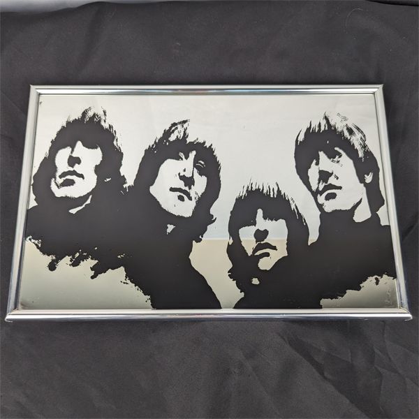 Vintage Beatles Mirror Memorabilia 15" x 10"